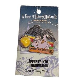 Disney Pin Figment Piece of History 2006 PODH Journey Imagination WDW LE 50411